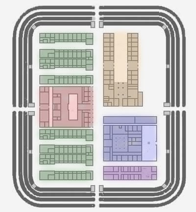 Plan of castrum at Valkenburg